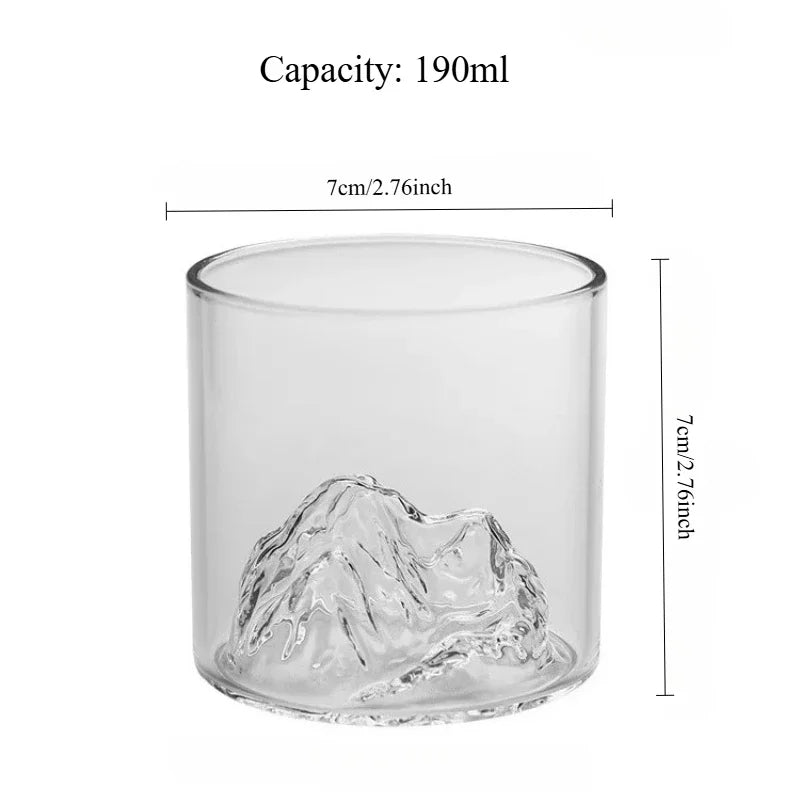 Premuim Japan mountain whisky glass