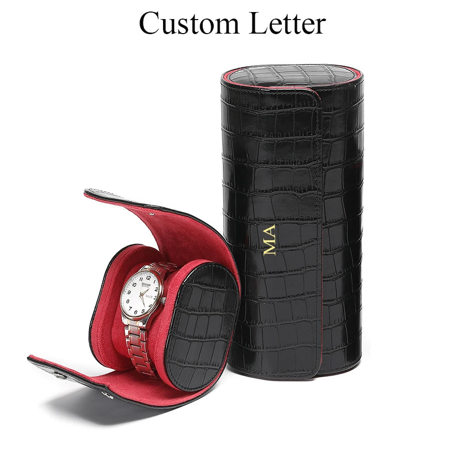 Crocodile watch case