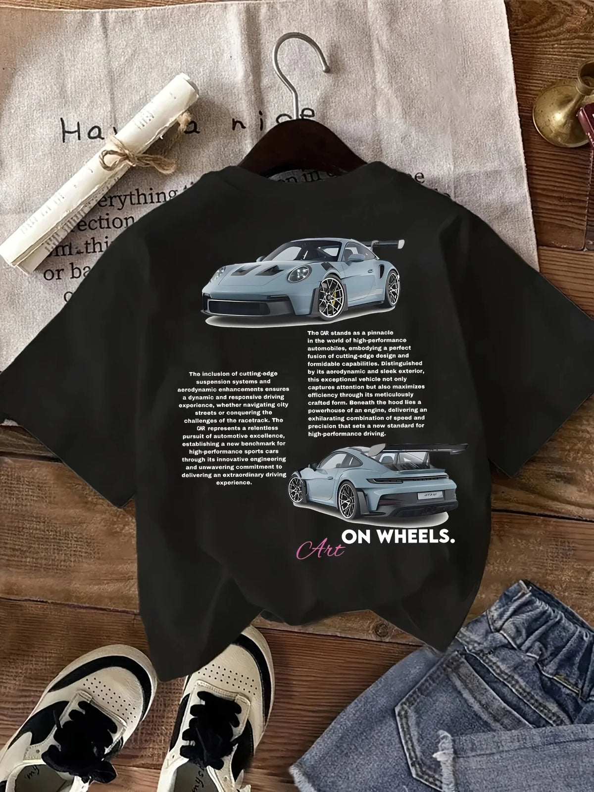 Vintage car T-shirt