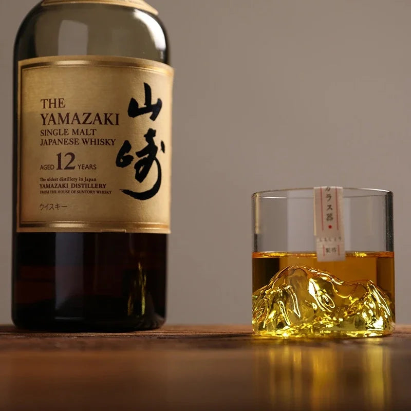 Premuim Japan mountain whisky glass