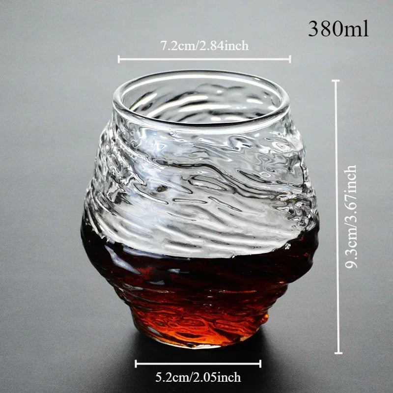 Premuim Japan mountain whisky glass