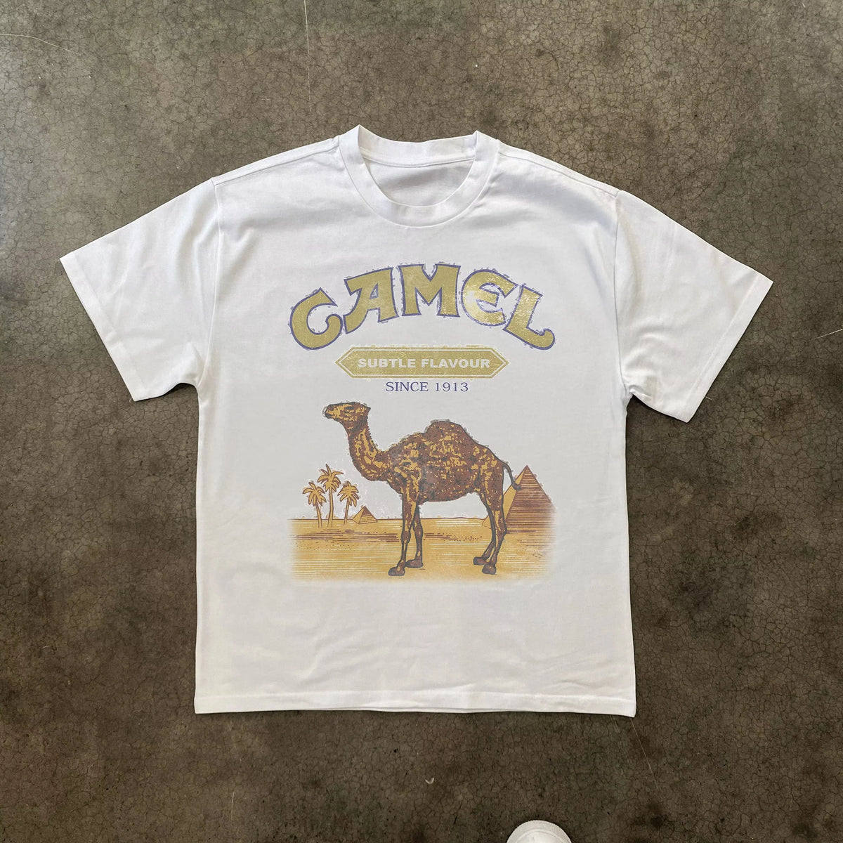 Vintage Racing Classic Camel T-shirt