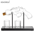 Revolver whisky decanter