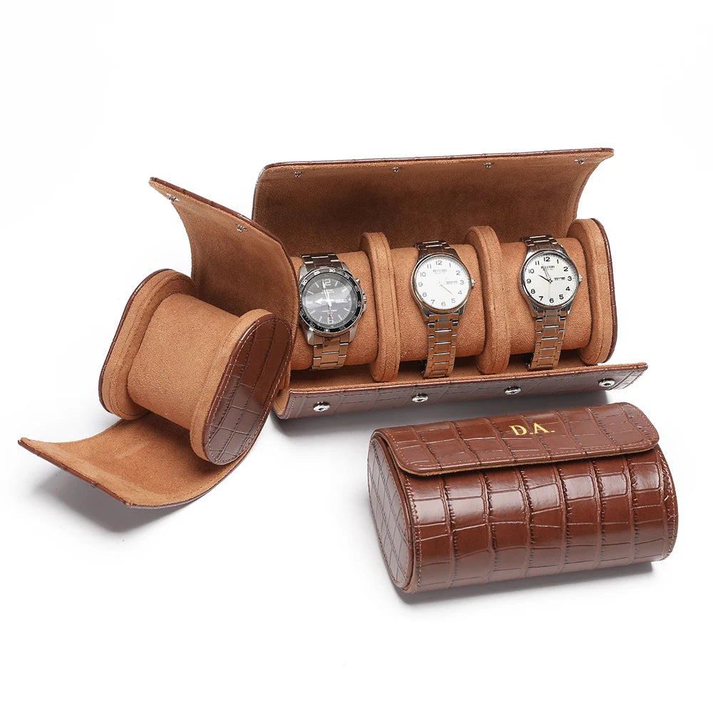 Crocodile watch case