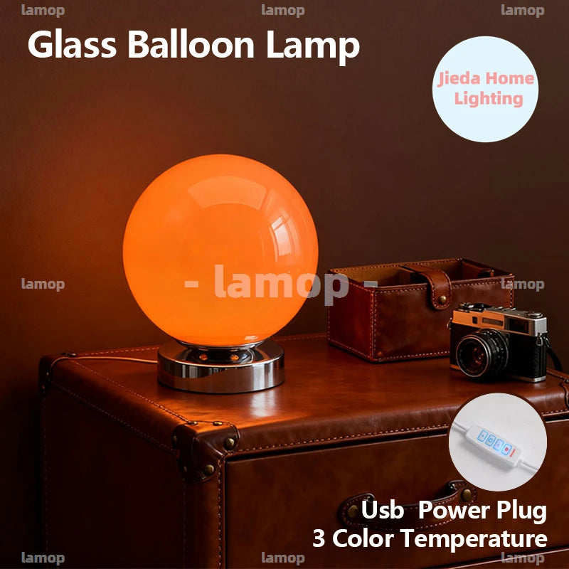 Glass Balloon Lamp