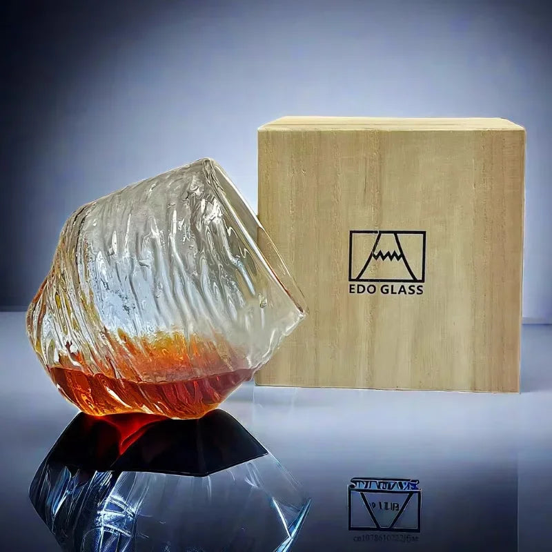 Premuim Japan mountain whisky glass